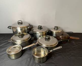Luster Craft, Calphalon and Revere Ware Cookware
