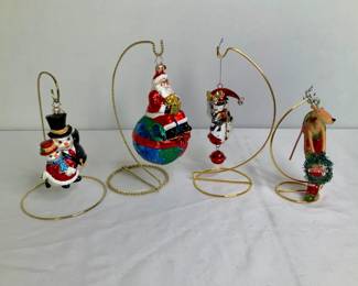 Christopher Radko Blown Glass Ornaments
