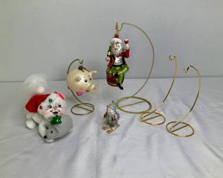 Christopher Radko "Hamlet" Ornament, Annalee Doll Kitty