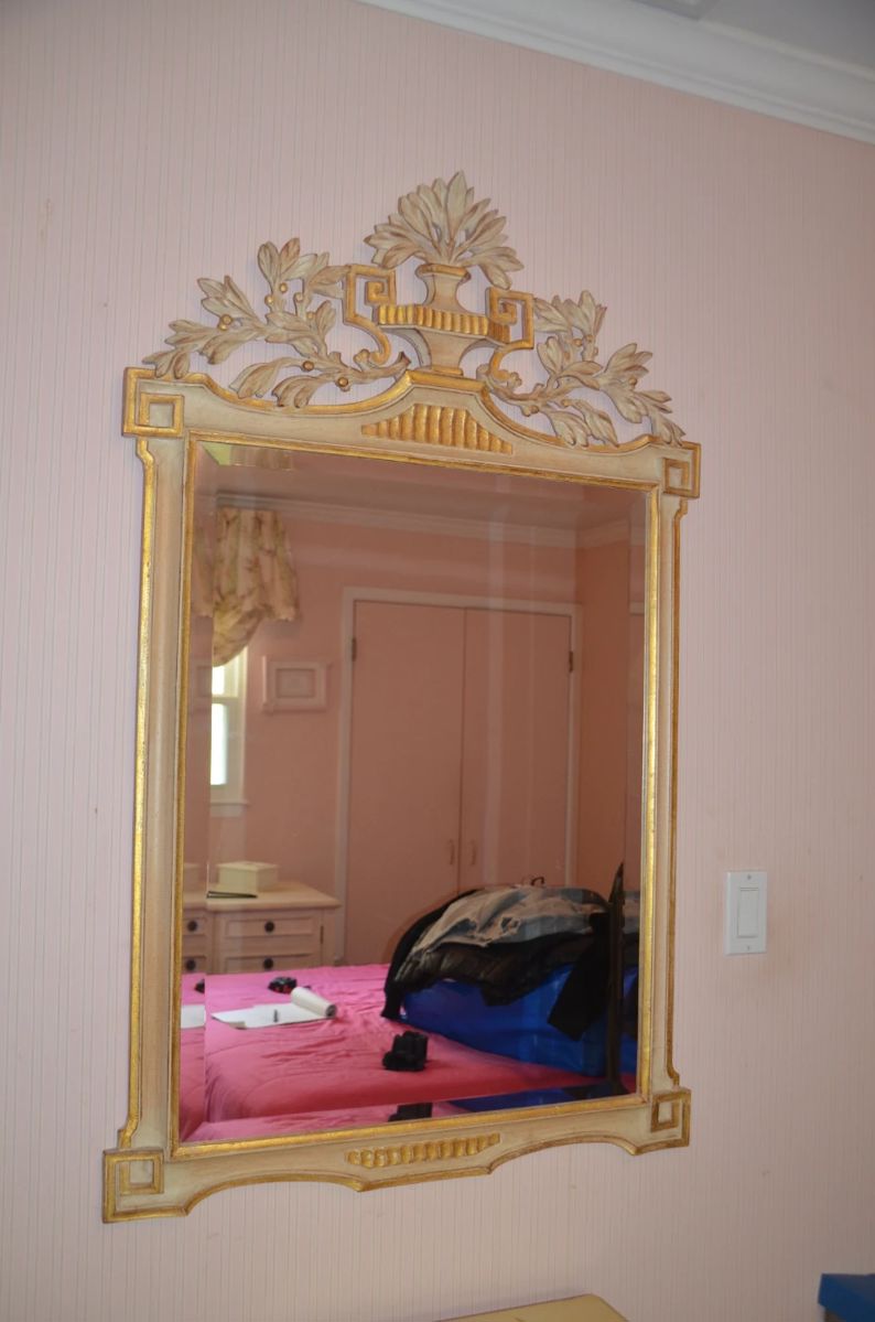 Beautiful Wood Carved Mirror