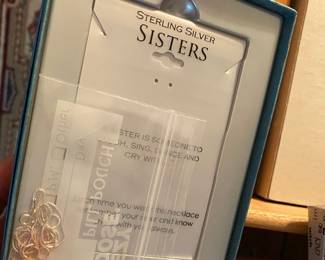 Sterling Silver Sisters Necklace