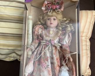 Handcrafted Porcelain Doll