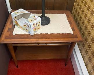 Night Table with Desk Lamp