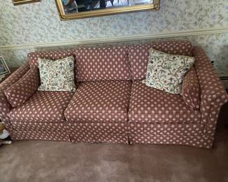 3 Seat Polka Dot Couch
