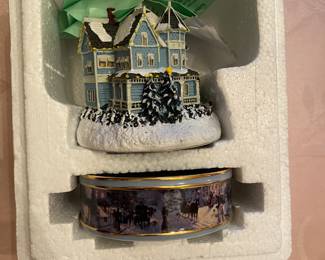 Thomas Kinkade Christmas Decoration