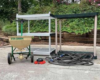 Outdoor garage Shelves Items