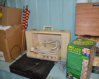 Vintage record player