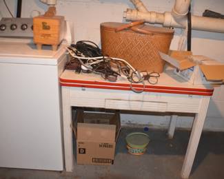 Tin top Kitchen table