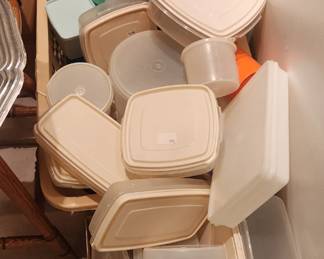 Sooo much Tupperware