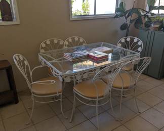 Metal Dining Set