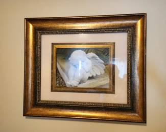 Beautiful cherub print.