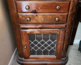 Solid wood nightstand to match beautiful bedroom set
