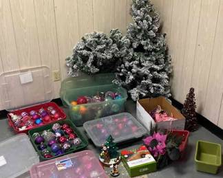 Christmas Lot Ornaments Galore 