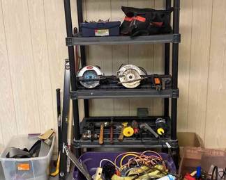 Circular Saws Hand Tools W Shelf  Contents 