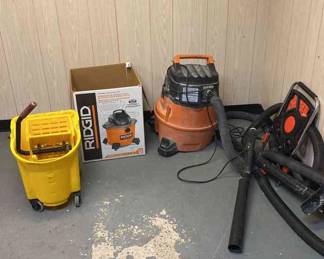 Clean Up On Aisle 5 Shop Vac And Mop Bucket 