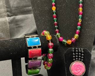 Colorful Coatume Jewelry 