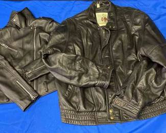 Leather And Faux Leather Jackets Urban Cowboy And Zara 