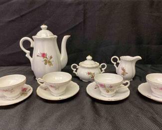 Made In Japan Musical Tea Pot And Set 