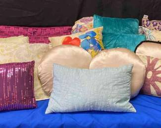 Pretty Pillow Assortment Calvin Klein, Pier 1, And Others 