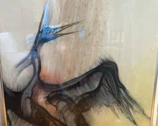 Paul dyke original “ Dancing Cranes “