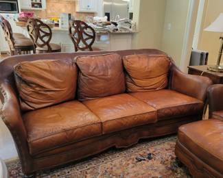 Leather furniture 