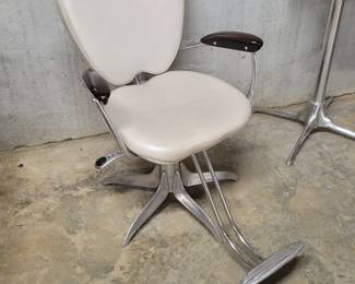 Vintage barber's chair