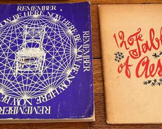 
1st Edition 1971 Baba Ram Dass Be Here Now & 1967 The Museum Of Modern Art 12 Fables Of Aesop Books
Lot #: 24