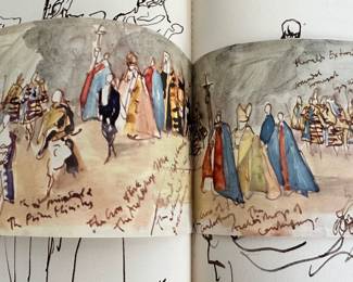 1953 Felik Topolski Chronicle "Coronation Souvenir," Drawings Of Queen Elizabeth II's Coronation
Lot #: 103