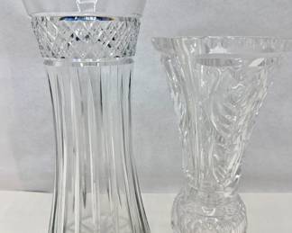 2 Vintage Crystal Vases
Lot #: 142