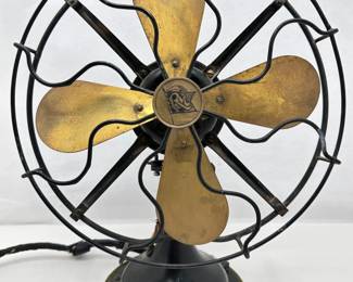 Vintage Robbins & Myers Iron Desk Fan
Lot #: 18