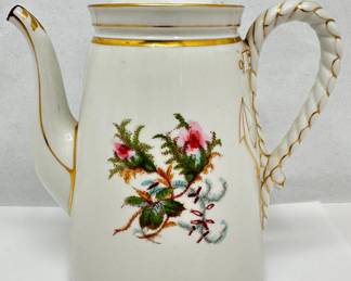 Vintage Haviland Limoges Tea Kettle With Gold Accents
Lot #: 82