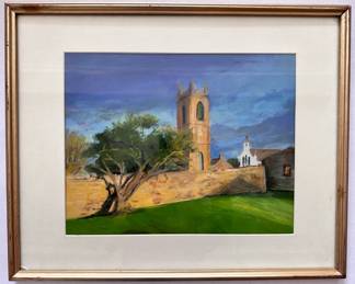 Joan Menschenfreund Original Oil Painting On Canvas, Ballycastle, Ireland, Framed (See Artist's Bio)
Lot #: 152