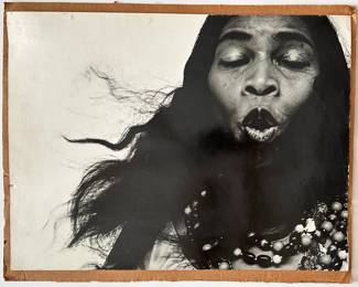 Richard Avedon 1955 Original Photograph Of Marian Anderson, Opera Singer, Unframed
Lot #: 3
