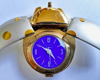 Jufrex Vintage 1960s Ladybug Watch Pendant, Swiss Made
Lot #: 46