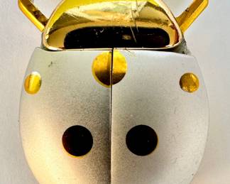 Jufrex Vintage 1960s Ladybug Watch Pendant, Swiss Made
Lot #: 46