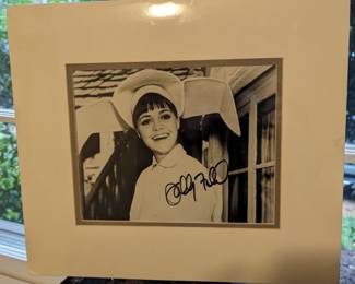Autographed by Sally Fields