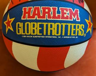 Autographed by the Harlem Globetrotters