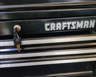 Craftsman triple stack rolling tool cabinet w/keys - $350.00 