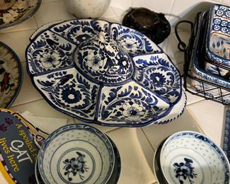 Hand Painted Italian Serving Dish