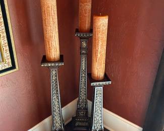 5' tall candle sticks