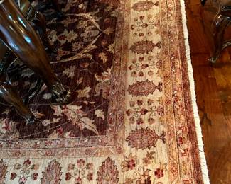 hand knotted wool rug 8'9" x 12'6"