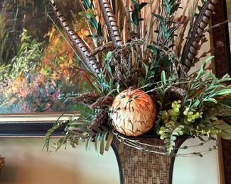 pair of arrangements 42" tall