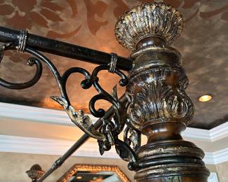 Marge Carson 4 poster California King bed