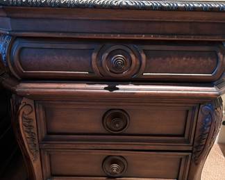 matching night stands by T. S. Berry. 32" w x 22" deep x 31" tall