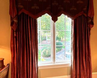 Custom window treatment 6’7” wide