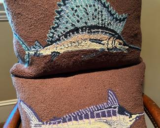 marlin hook pilllows