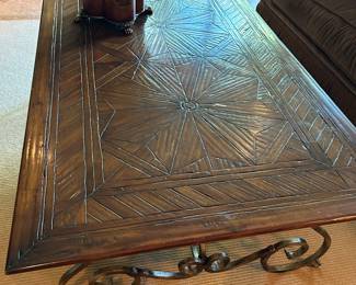 Top detail of coffee table by Lorts