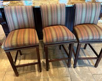 Bentley Churchill bar height barstools