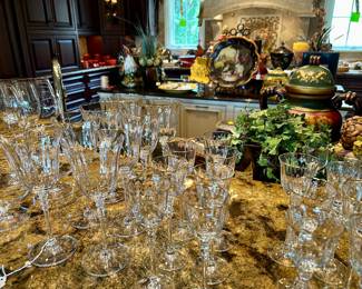 Lenox crystal stemware