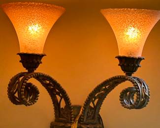 Pair of sconces by John Richard